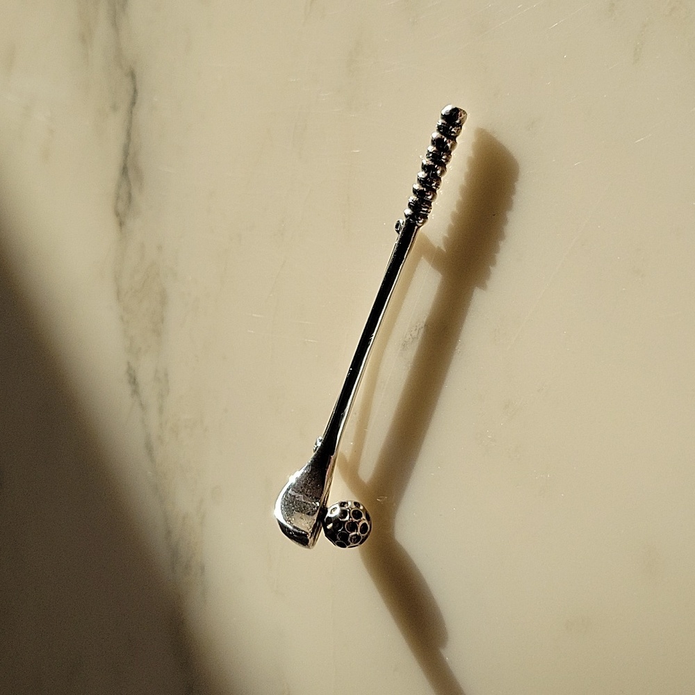 Sterling Silver Golf Pin